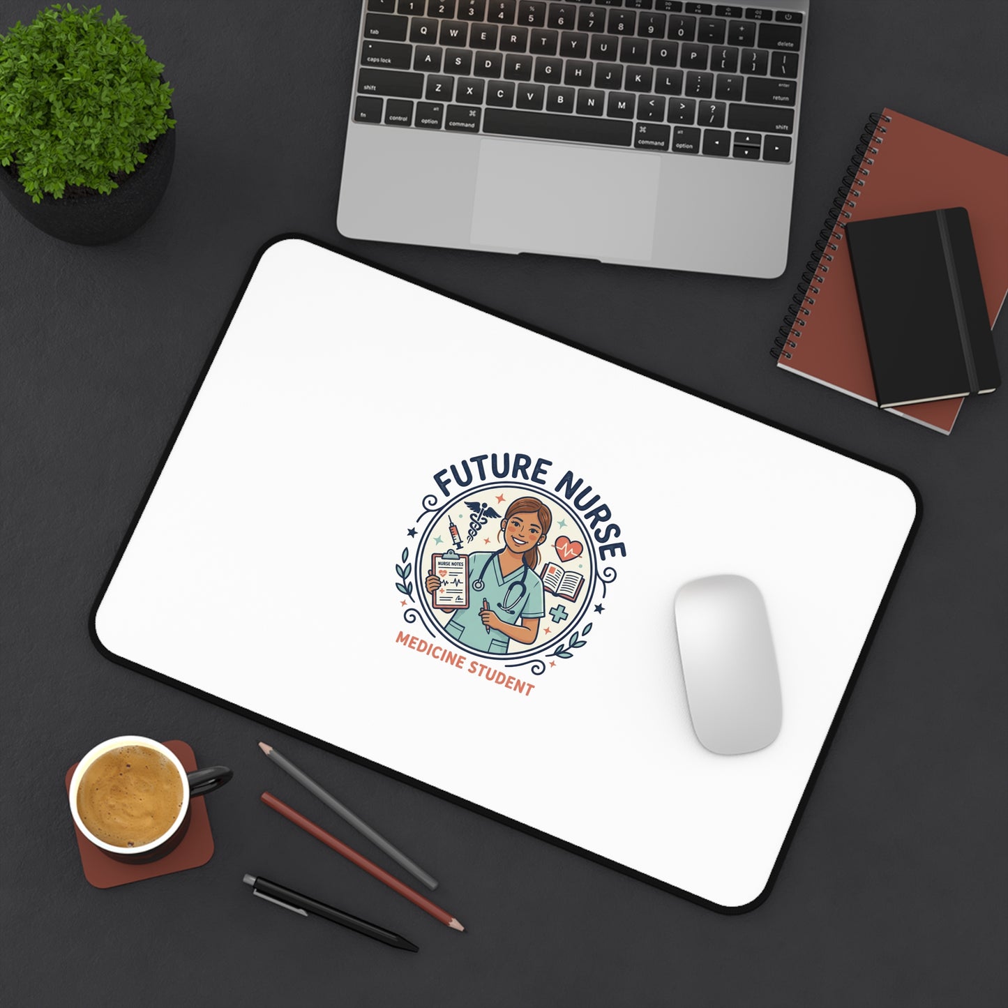 Student Nurse Desk Mat — Medicine School Study Desk Pad