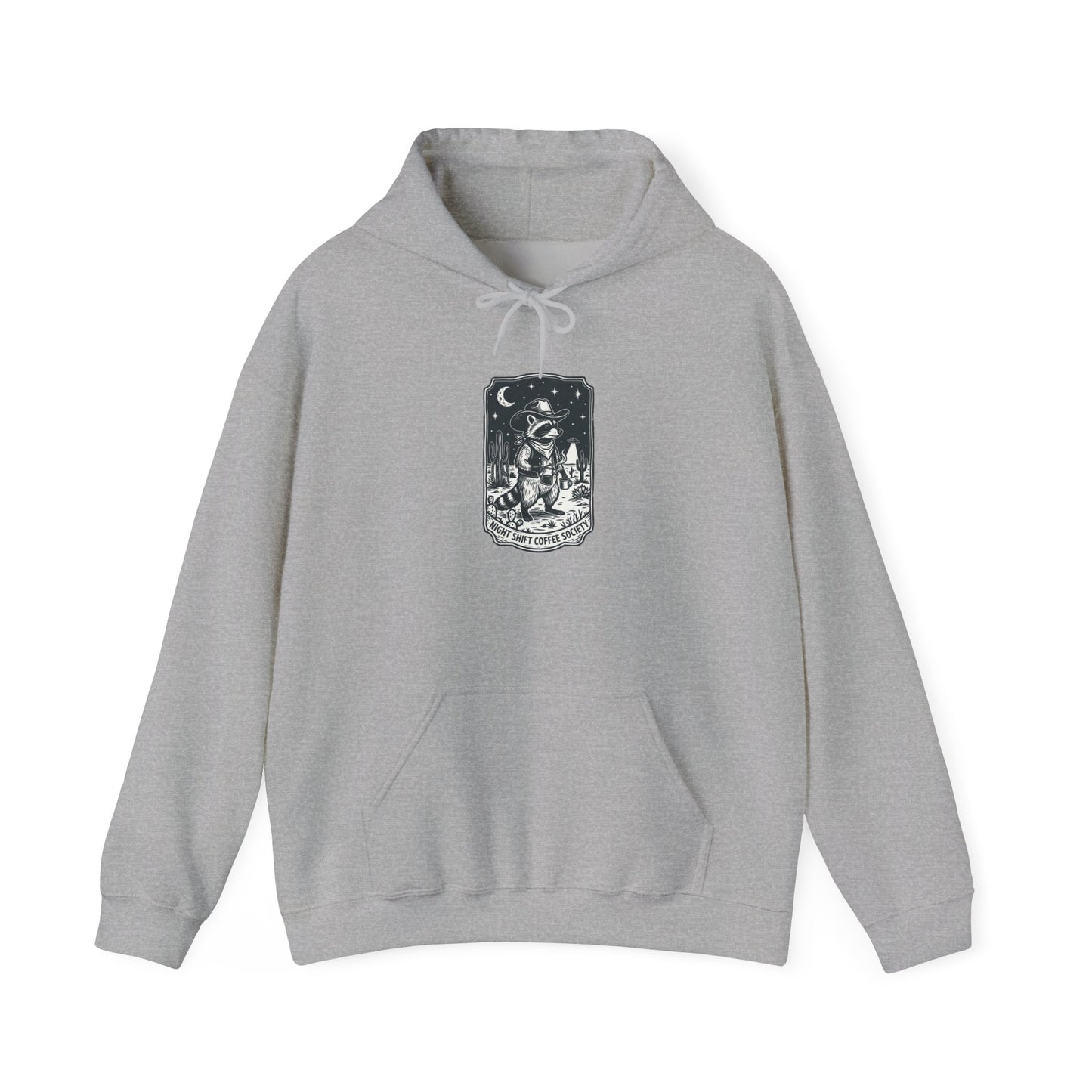 Desert UFO Abduction Hoodie | Retro Alien, Southwestern Sci‑Fi Graphic