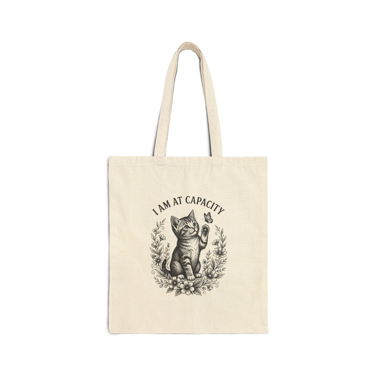 Cotton Canvas Tote Bag