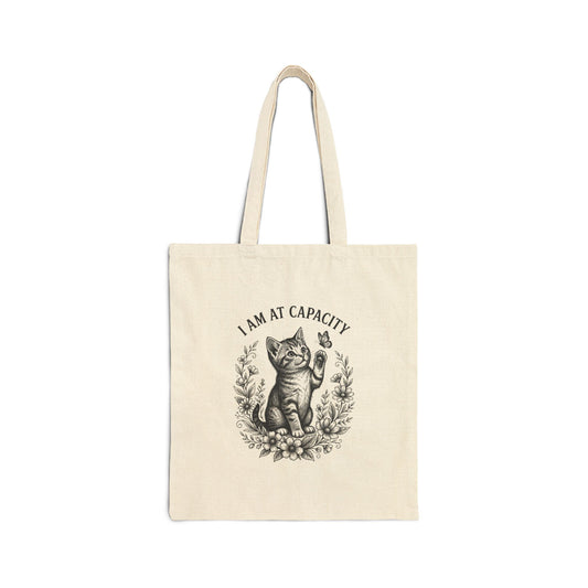 Cotton Canvas Tote Bag