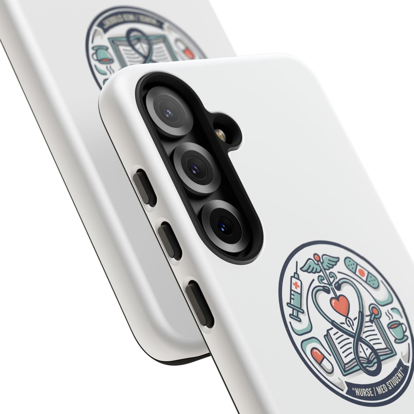 Nurse Aesthetic Tough Case — Medical Student Phone Case