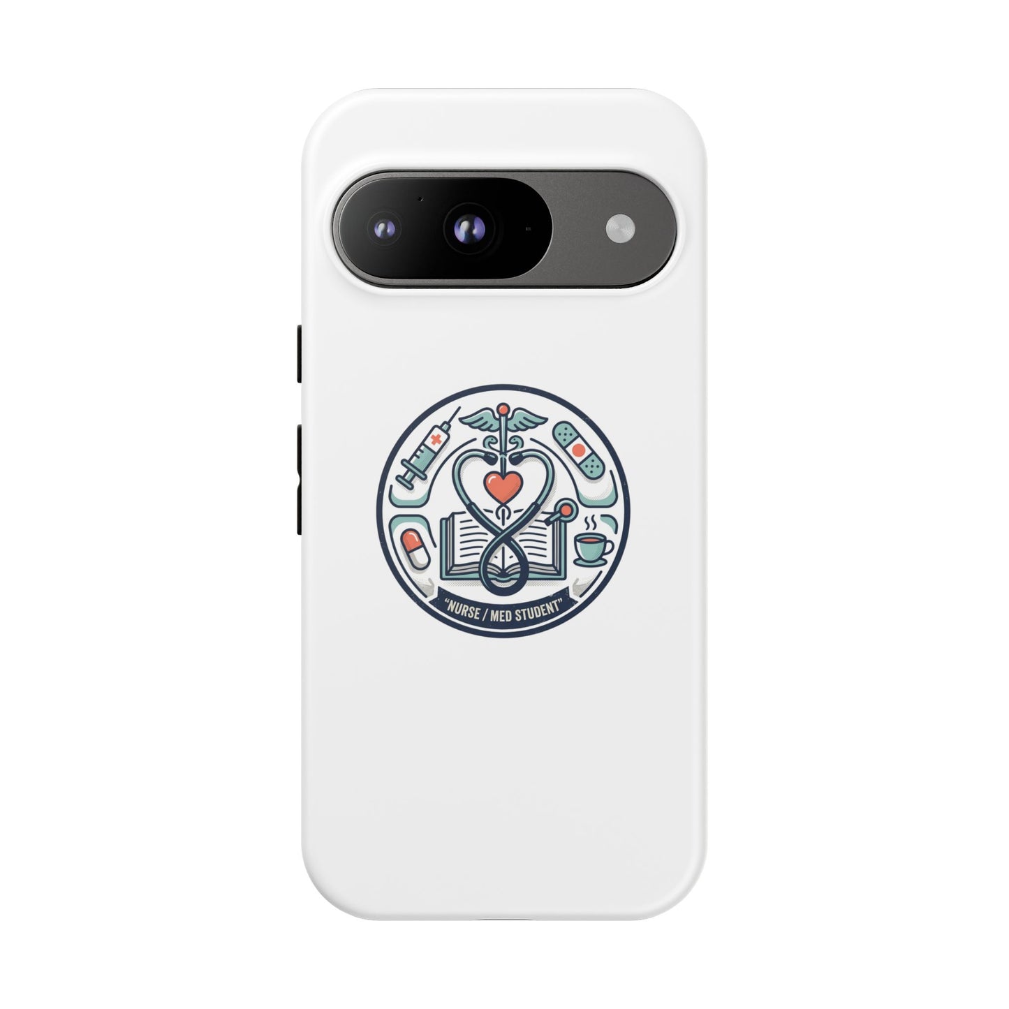 Nurse Aesthetic Tough Case — Medical Student Phone Case