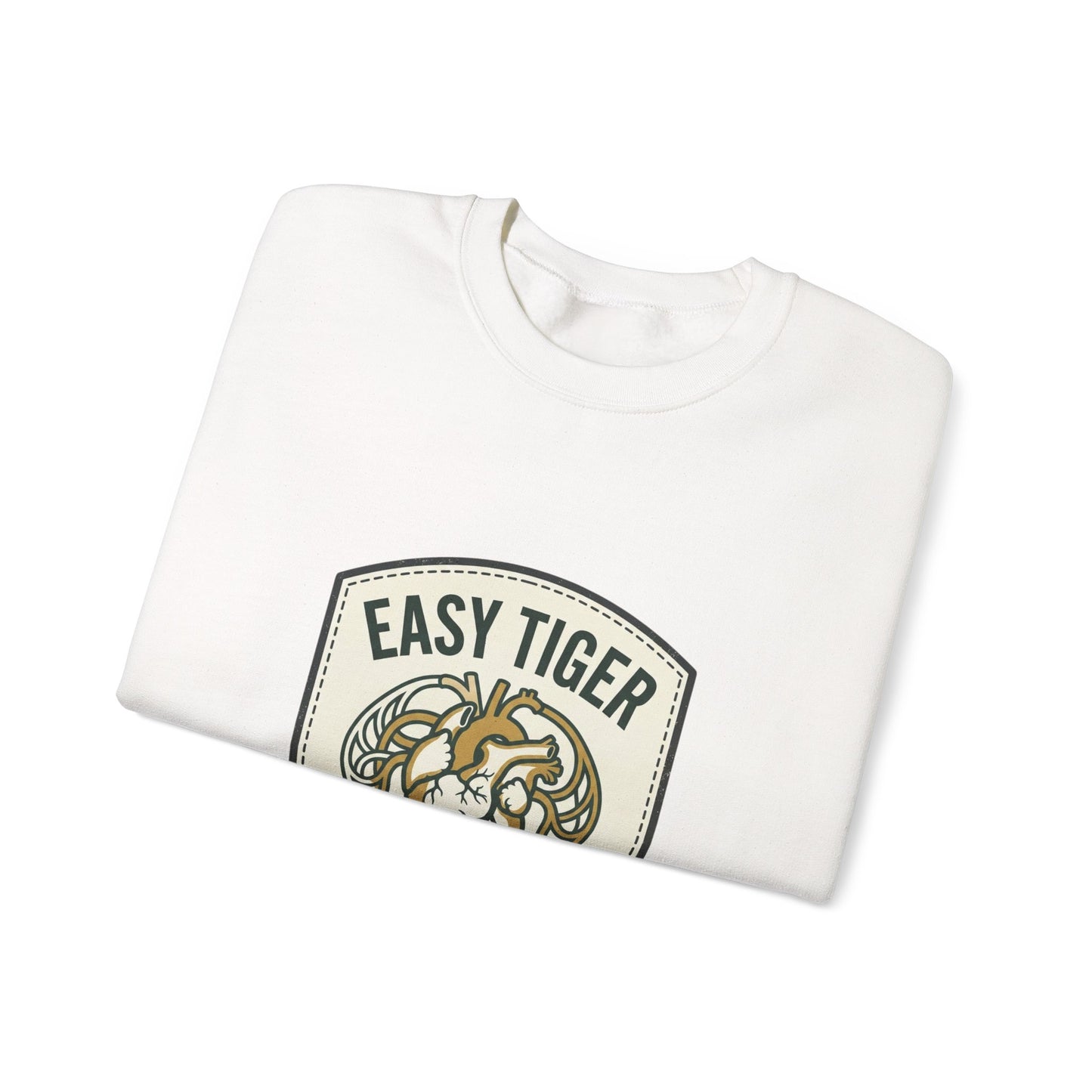 Easy Tiger Retro Tiger Badge Sweatshirt | Vintage Summer Camp