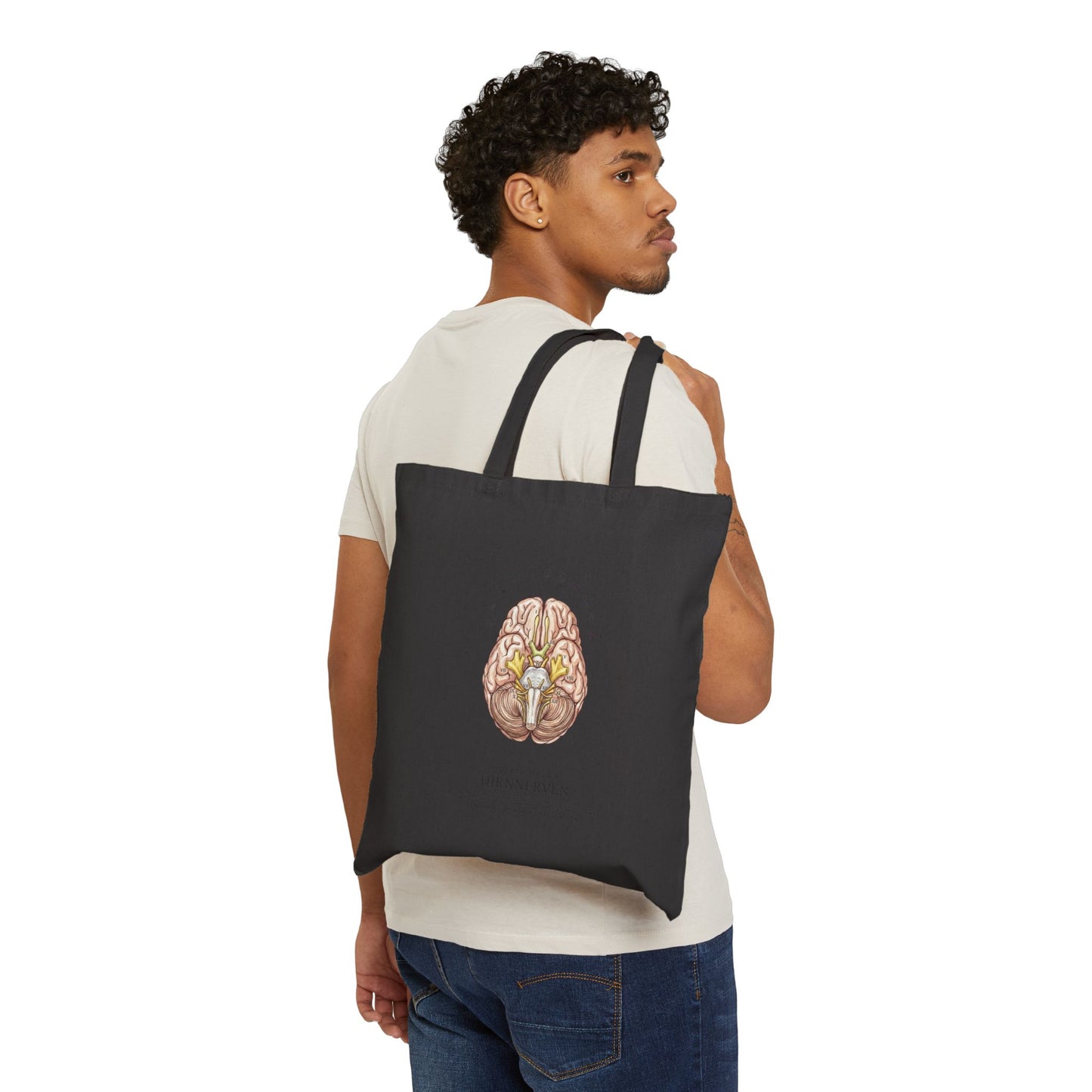 Birth Flower Botanical Tote, Birth Month Floral Illustration Tote