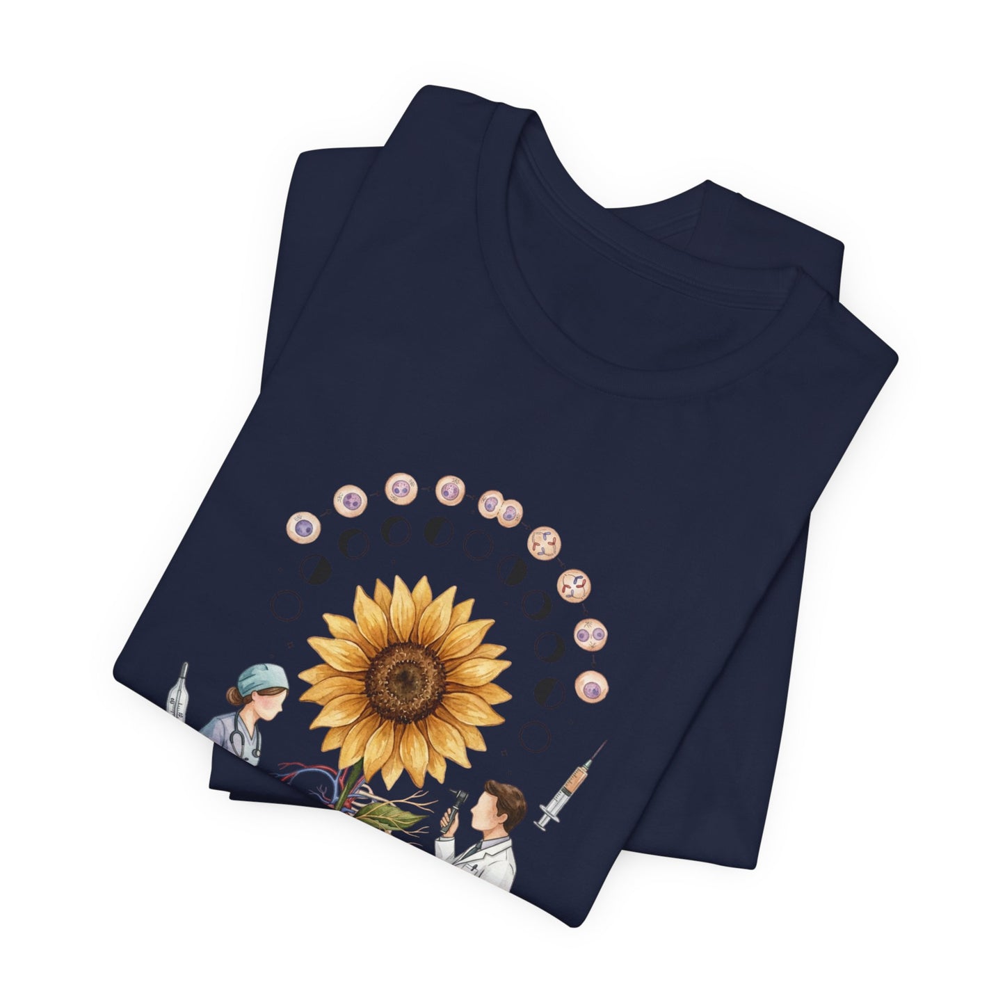 Sunflower Birth Flower Tee | Birth Month Botanical Shirt