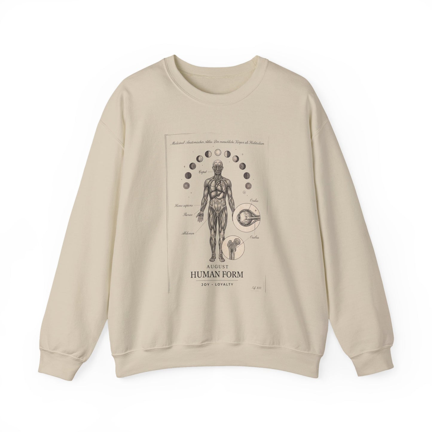 Birth Flower Botanical Crewneck Sweatshirt | Birth Month Floral Illustration