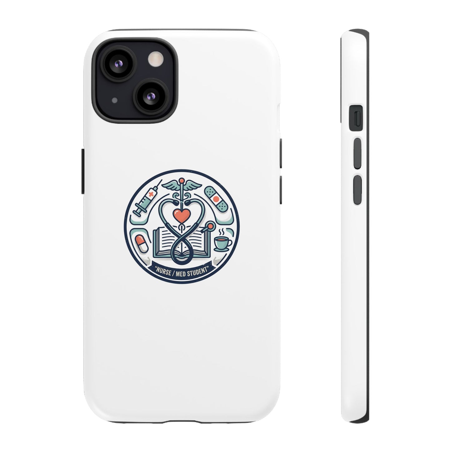 Nurse Aesthetic Tough Case — Medical Student Phone Case