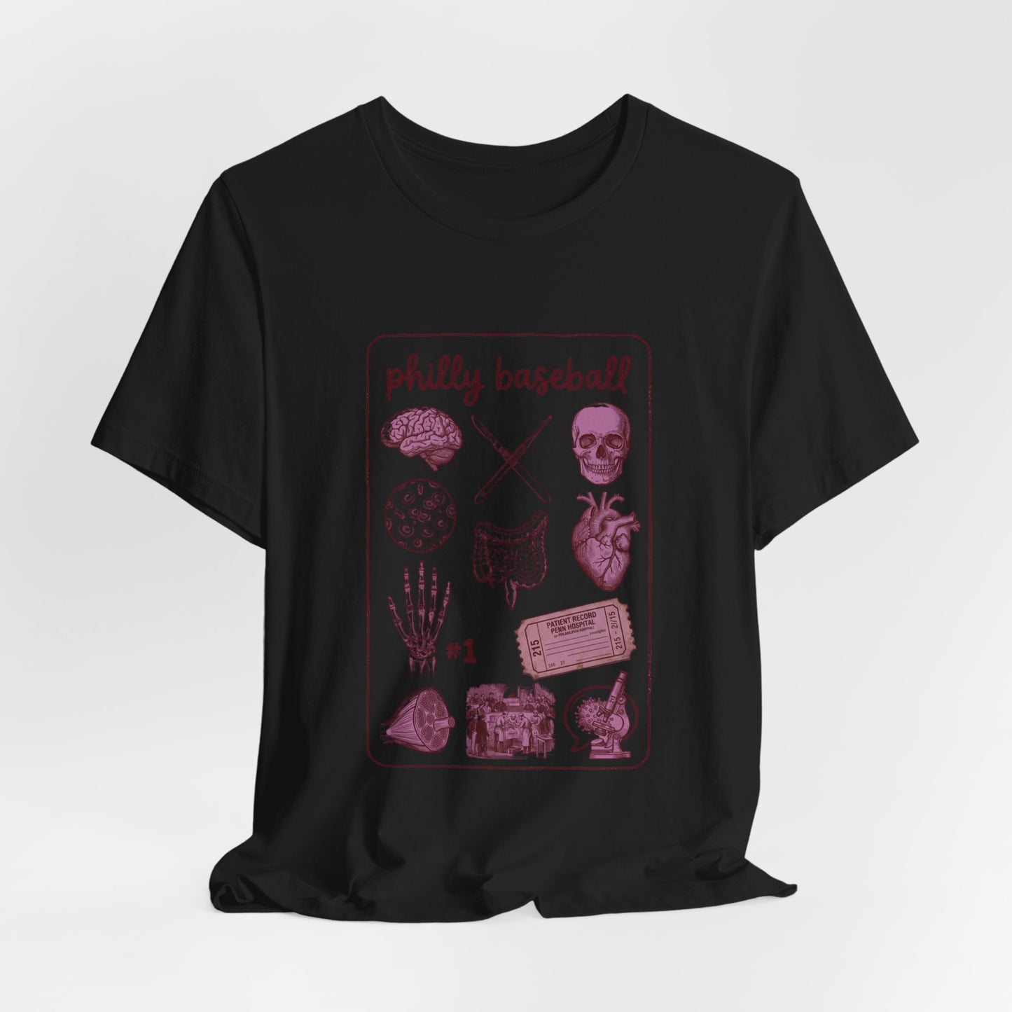 Philly Baseball Icons Tee | Philadelphia Pride, Local Sportswear