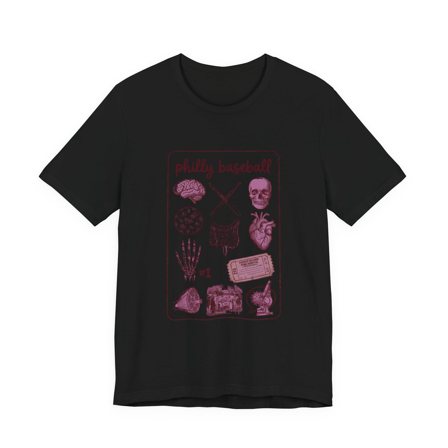 Philly Baseball Icons Tee | Philadelphia Pride, Local Sportswear