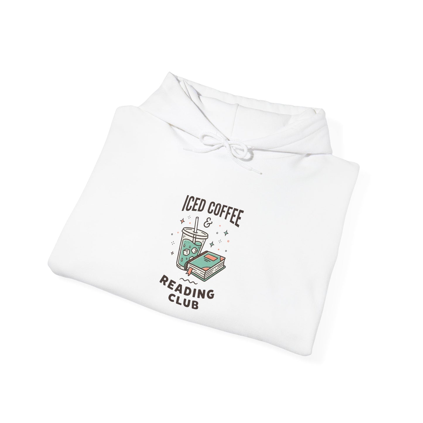 Iced Coffee Reading Club Hoodie | Book Girl Summer, BookTok Aesthetic
