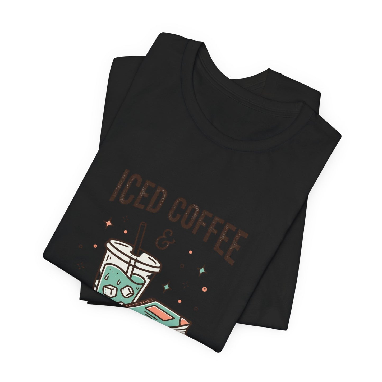 Iced Coffee & Reading Club Tee | Book Girl Summer, BookTok Aesthetic
