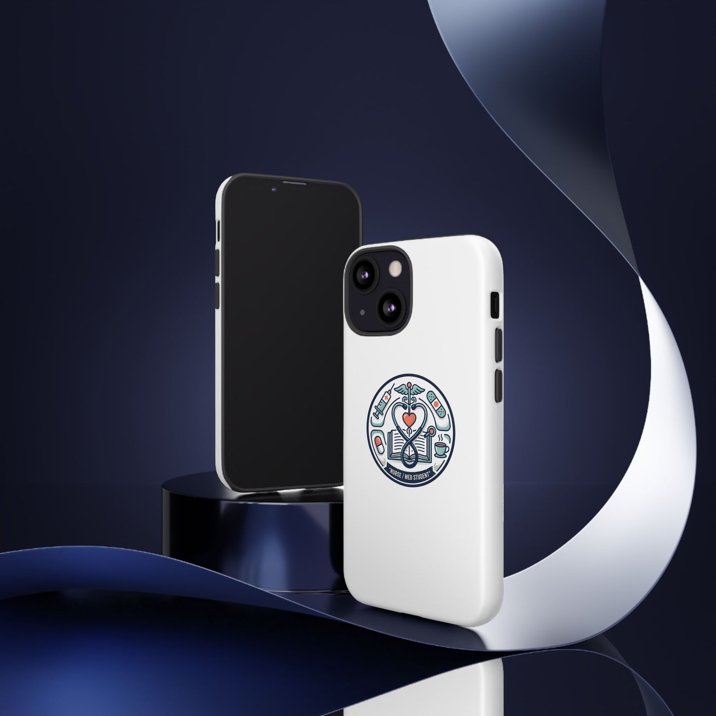 Nurse Aesthetic Tough Case — Medical Student Phone Case