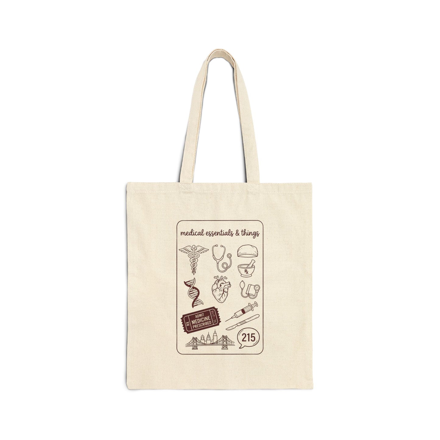 Philadelphia Baseball Pride Tote | City Baseball Logo, Local Fan Canvas