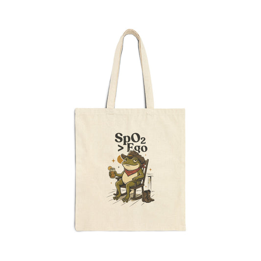 Well Sheeyit Frog Tote | Vintage Southern, Retro Western, Distressed Graphic
