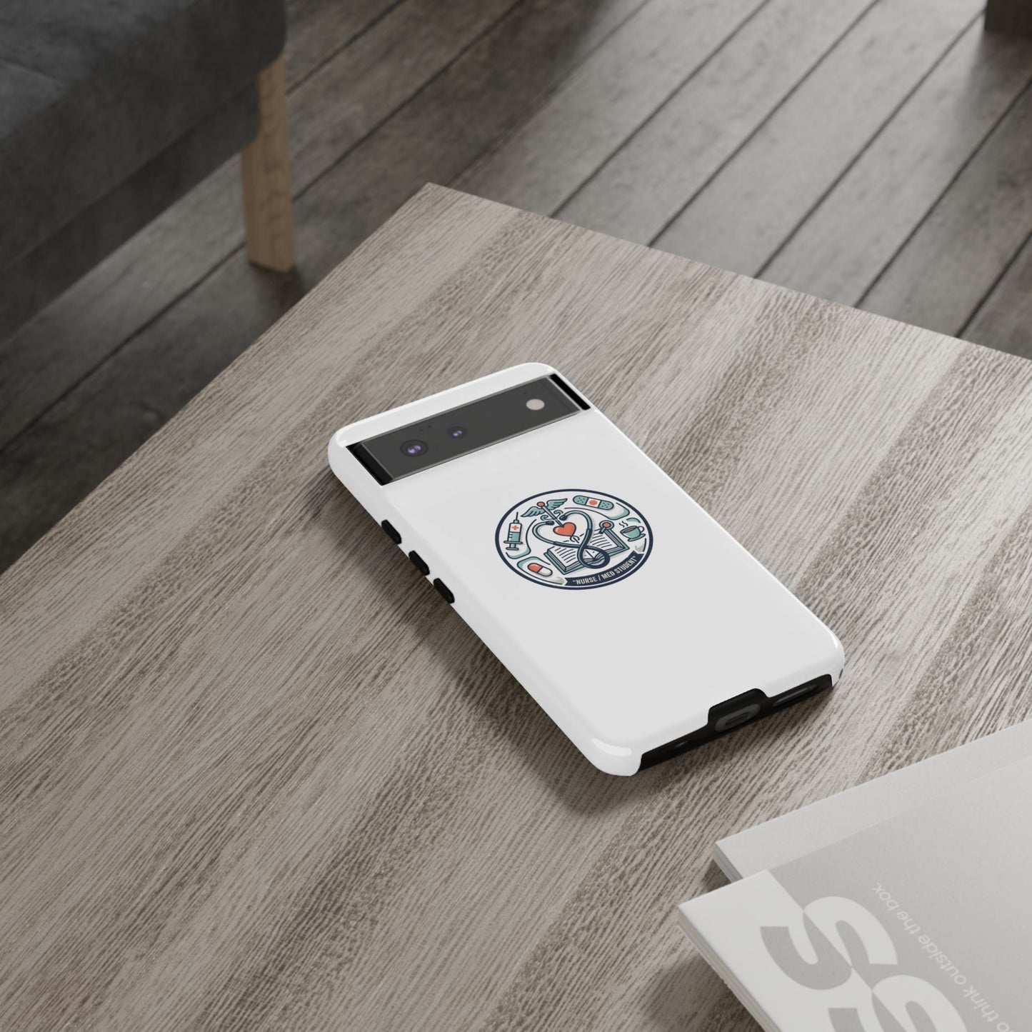 Nurse Aesthetic Tough Case — Medical Student Phone Case