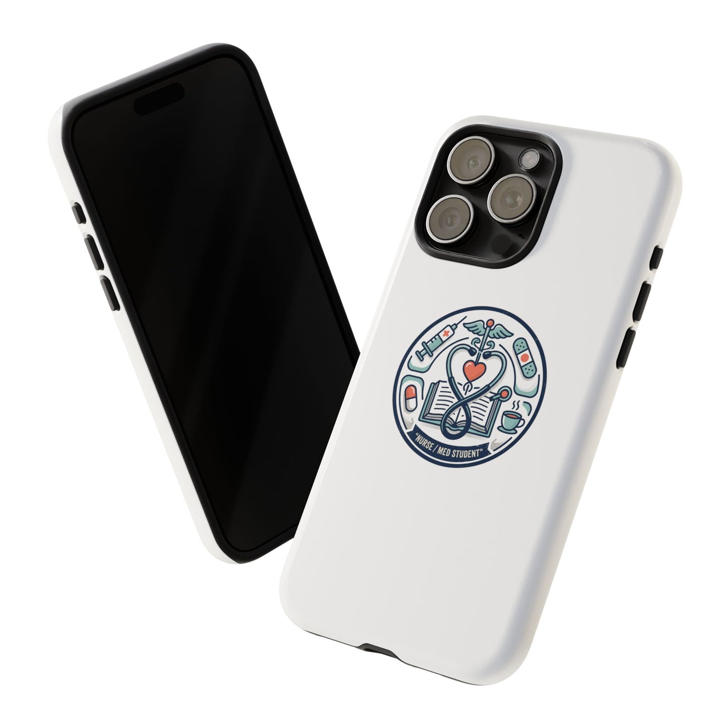 Nurse Aesthetic Tough Case — Medical Student Phone Case