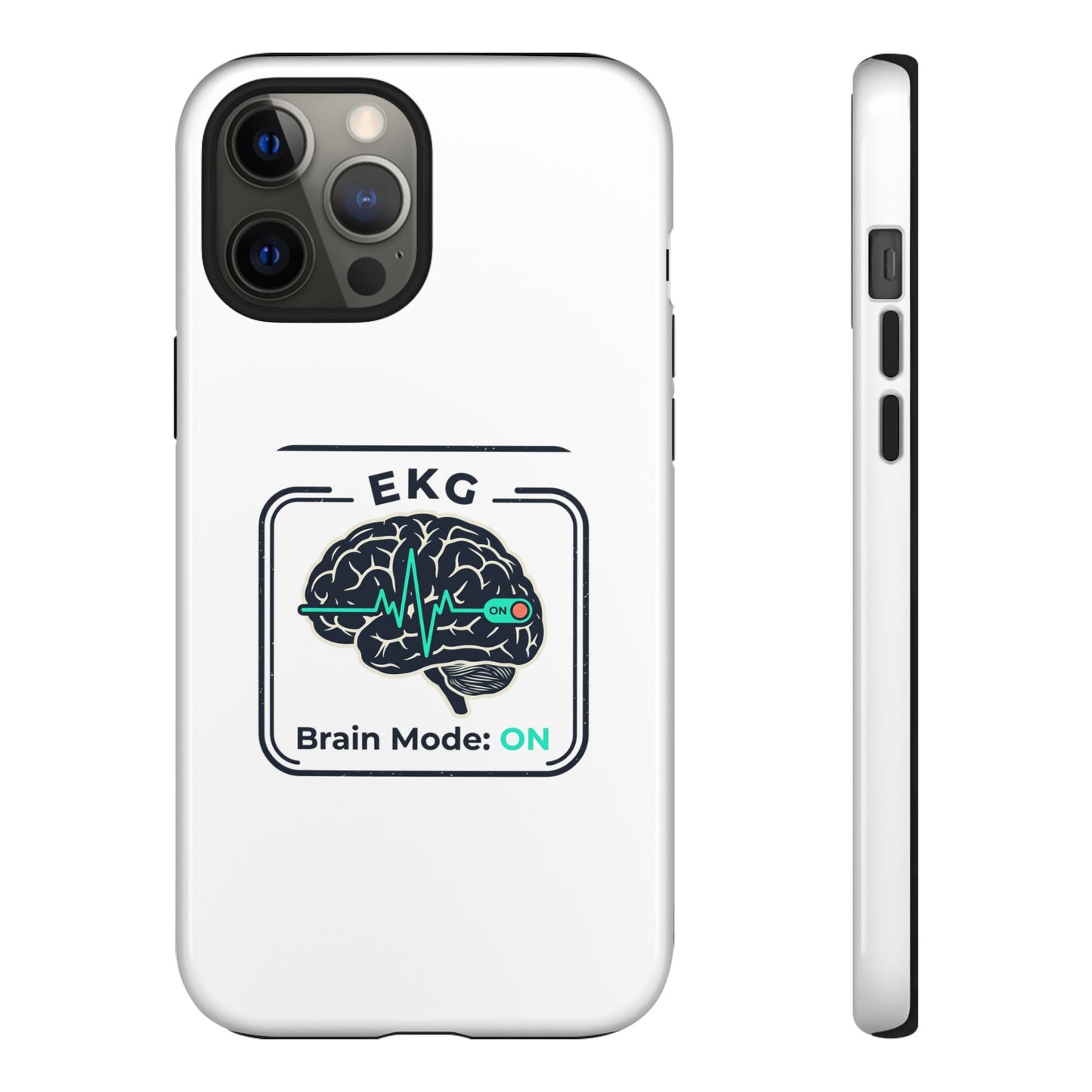 Tough Cases — 'EKG Brain Mode: ON' Phone Case