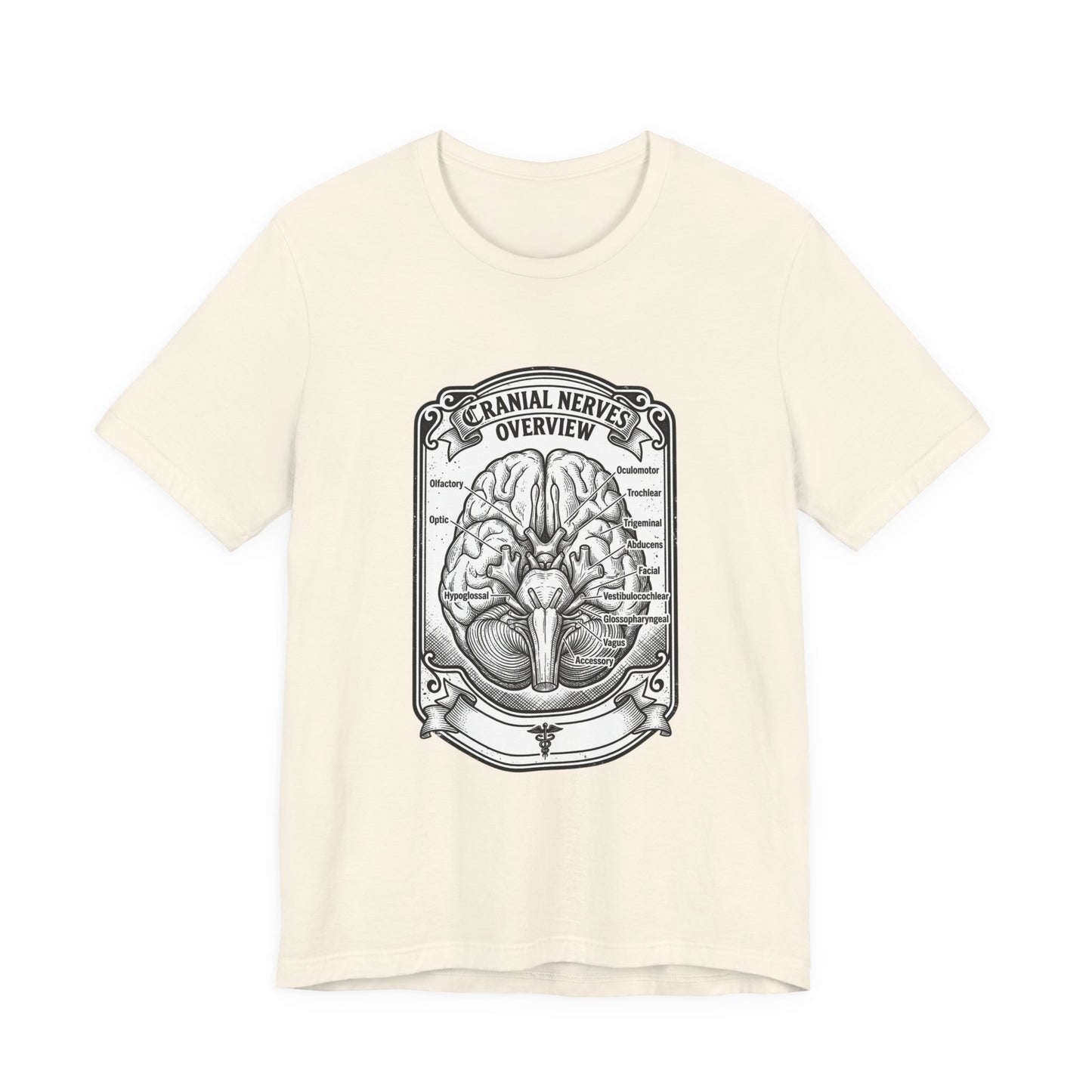 Cranial Nerves Illustration Tee | People Over Profit, Values-Led Apparel