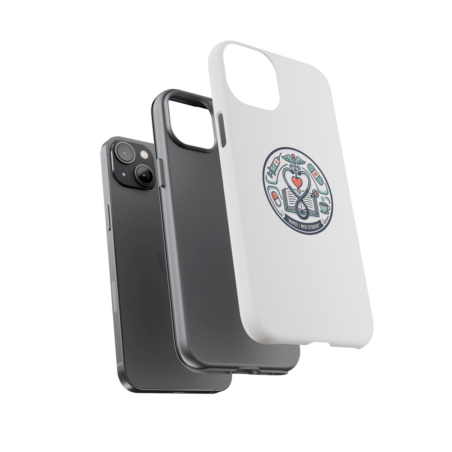 Nurse Aesthetic Tough Case — Medical Student Phone Case
