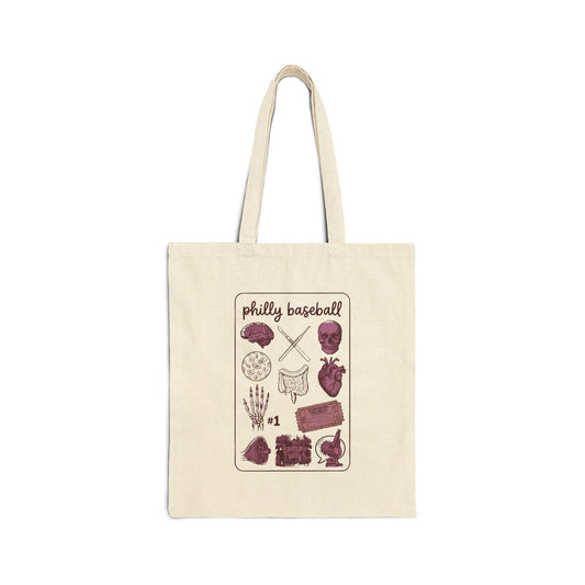 Philly Baseball Icons Tote Bag | Philadelphia pride, local fan gear