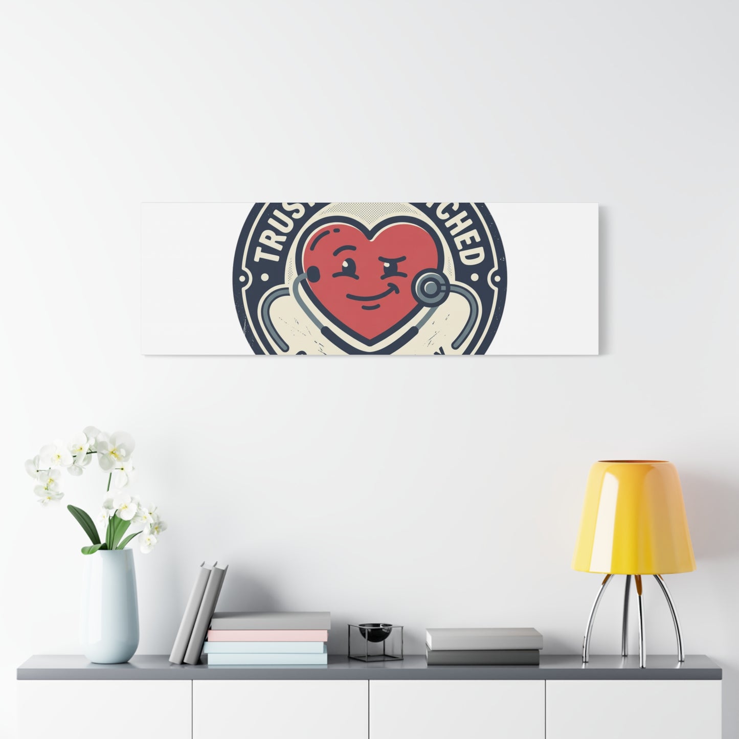 'Trust Me I Watched Grey’s Anatomy' Matte Canvas Wall Art