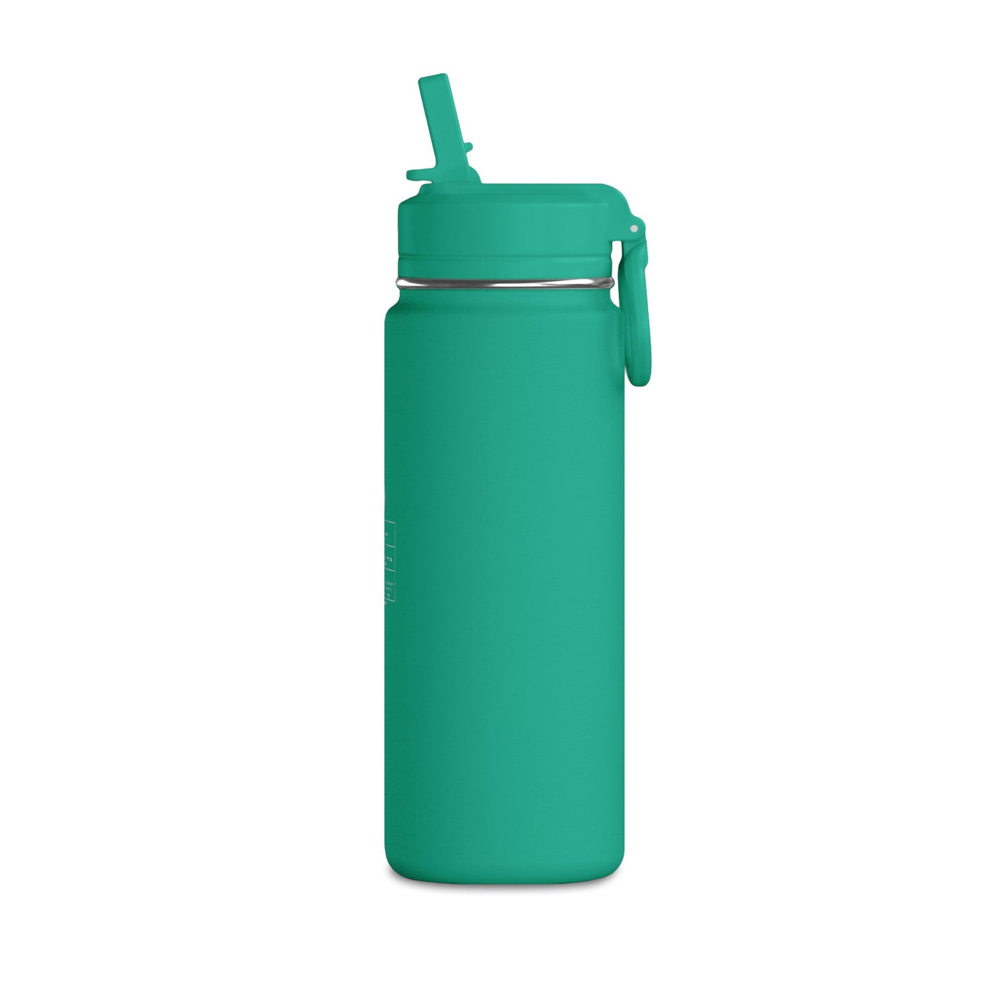 20oz Mini Water Bottle - Compact Insulated Sports Bottle with Straw Cap