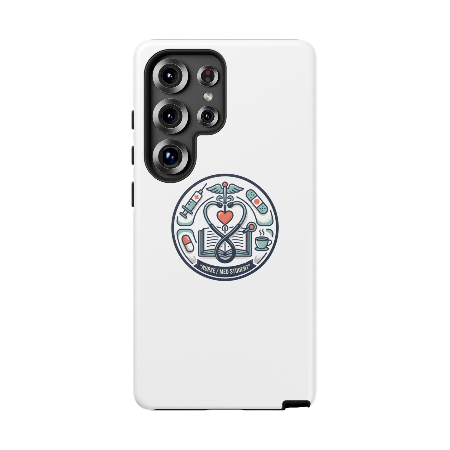 Nurse Aesthetic Tough Case — Medical Student Phone Case