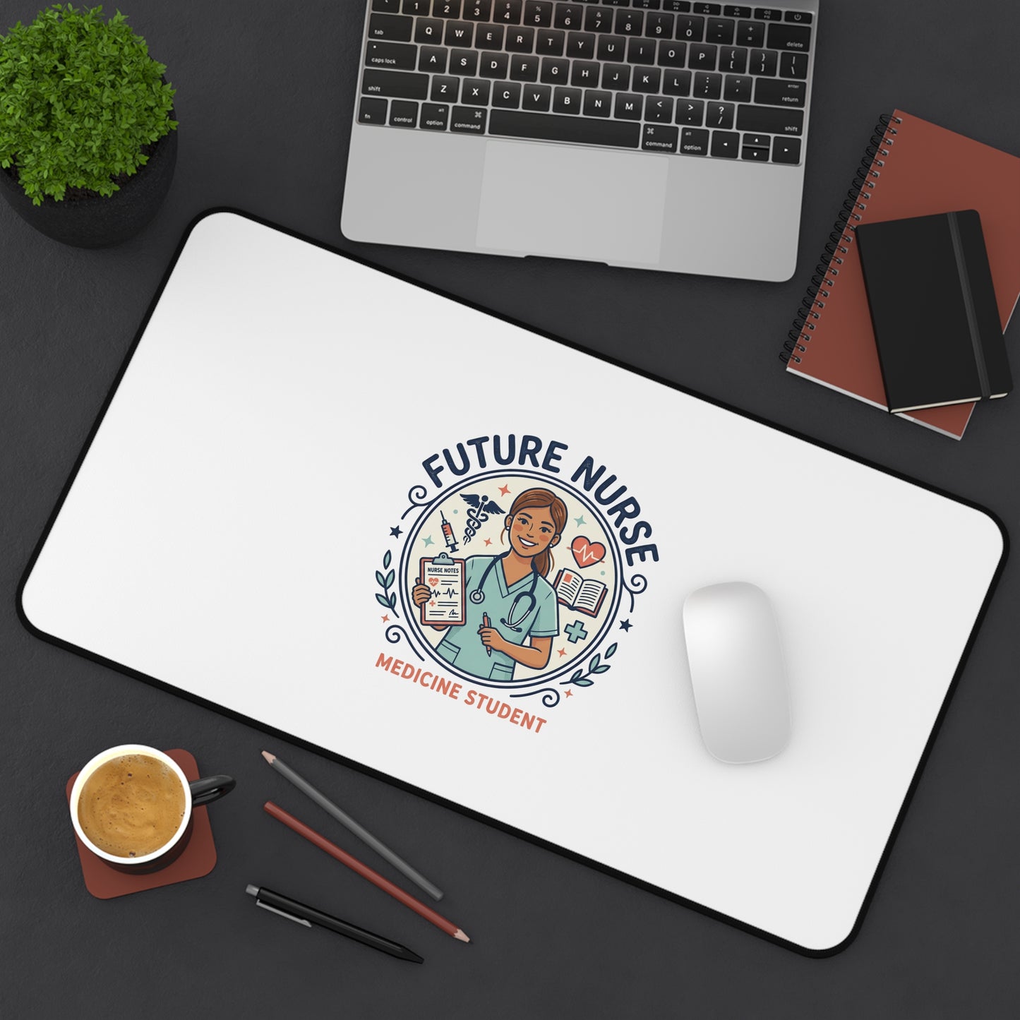 Student Nurse Desk Mat — Medicine School Study Desk Pad