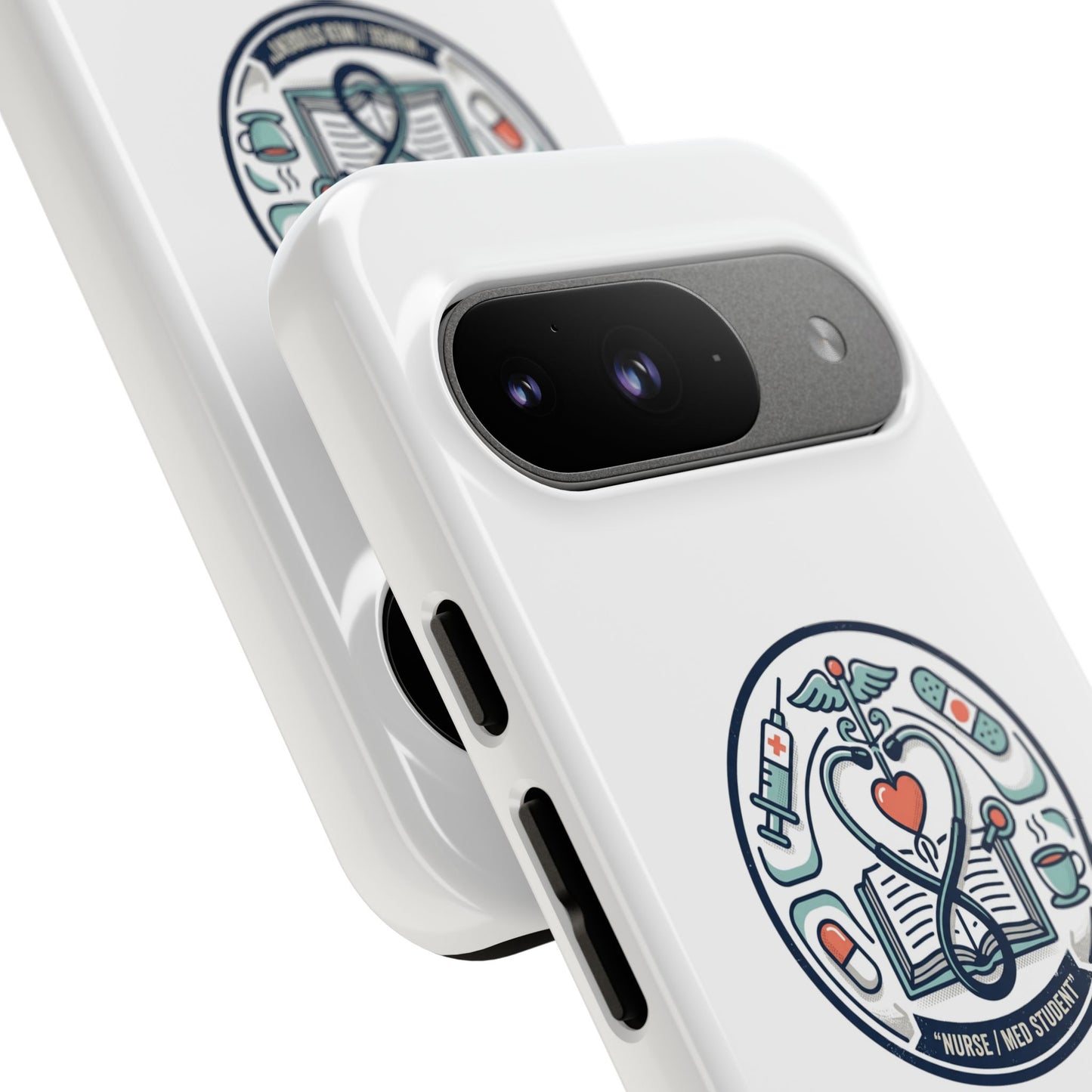 Nurse Aesthetic Tough Case — Medical Student Phone Case