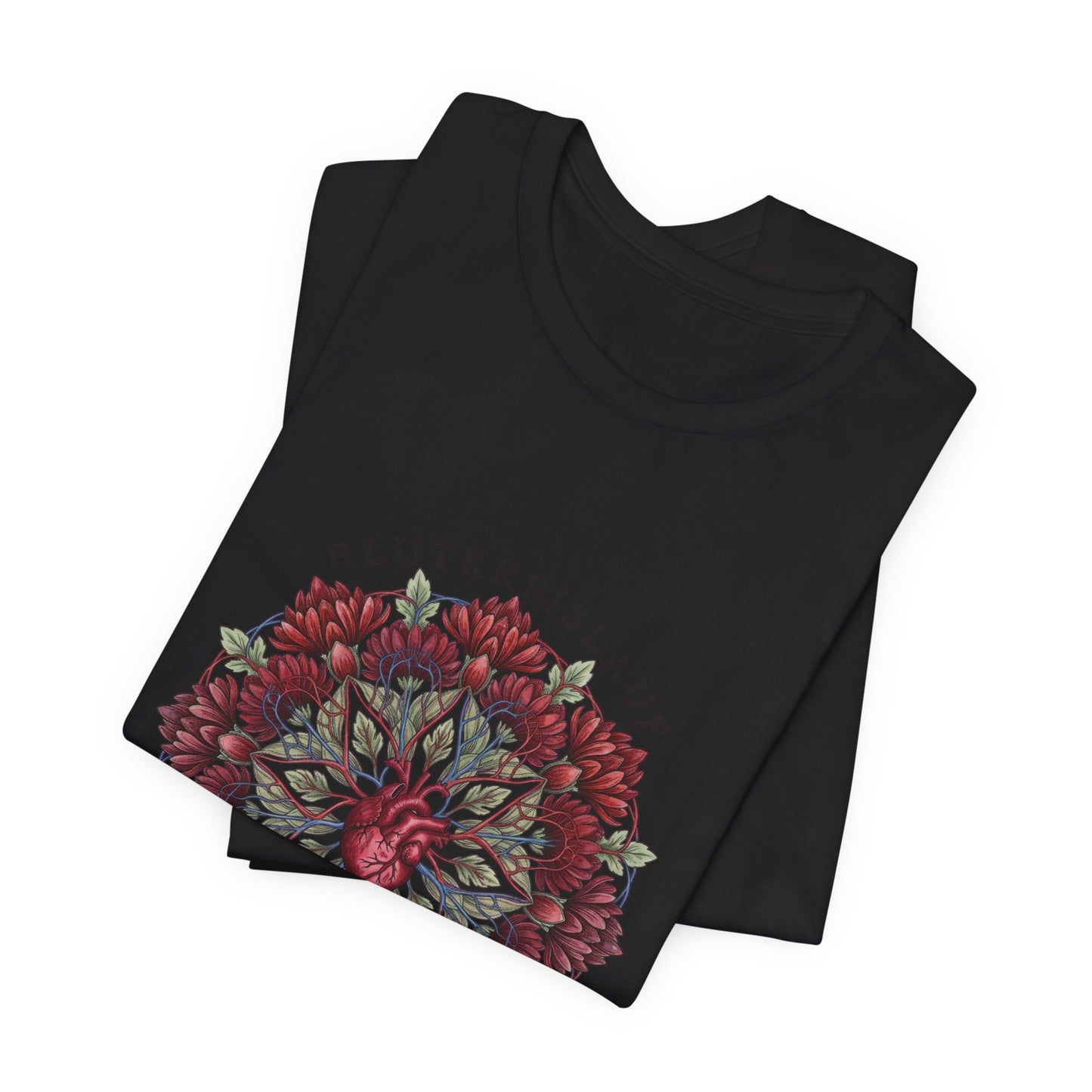 November Chrysanthemum Tee | Birth Flower, Botanical Mandala