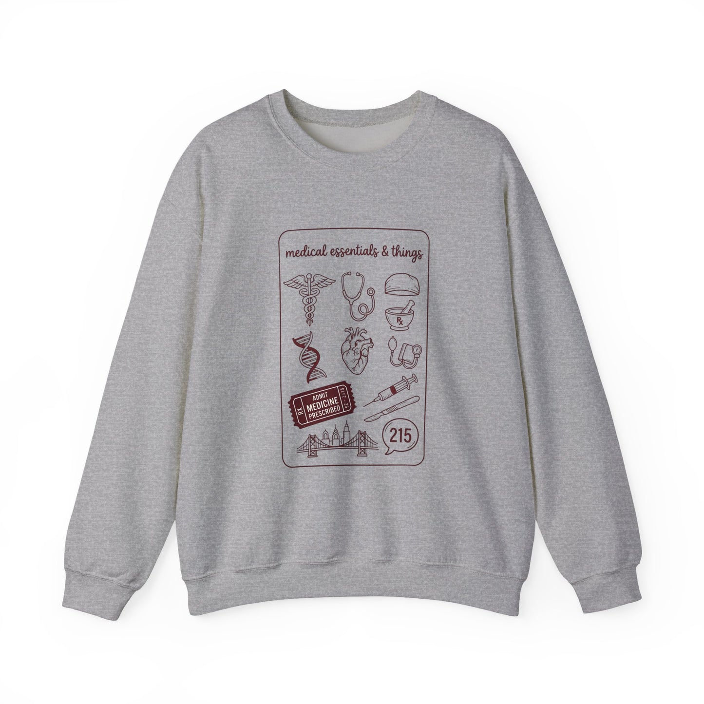 Philadelphia Medical Icons Sweatshirt | Local Baseball Pride