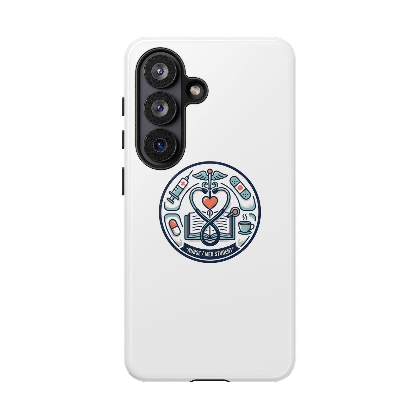 Nurse Aesthetic Tough Case — Medical Student Phone Case
