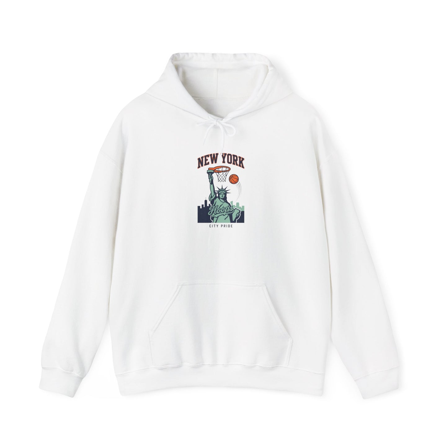 New York Statue of Liberty Basketball Hoodie | NY Basketball Streetwear