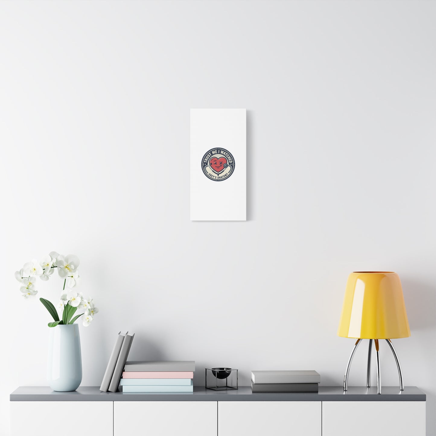 'Trust Me I Watched Grey’s Anatomy' Matte Canvas Wall Art