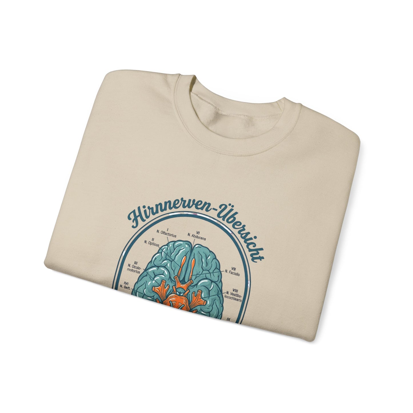 Literary Aesthetic Brain Crest Sweatshirt | Book Girl Summer, BookTok Style
