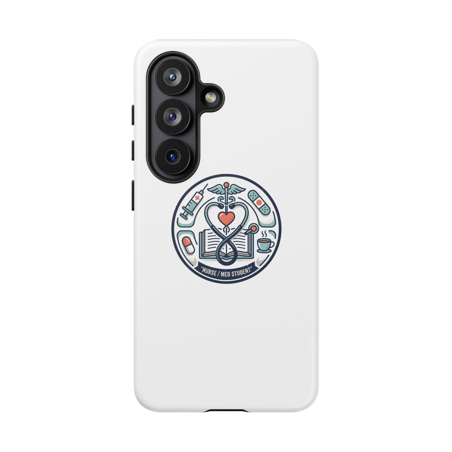 Nurse Aesthetic Tough Case — Medical Student Phone Case
