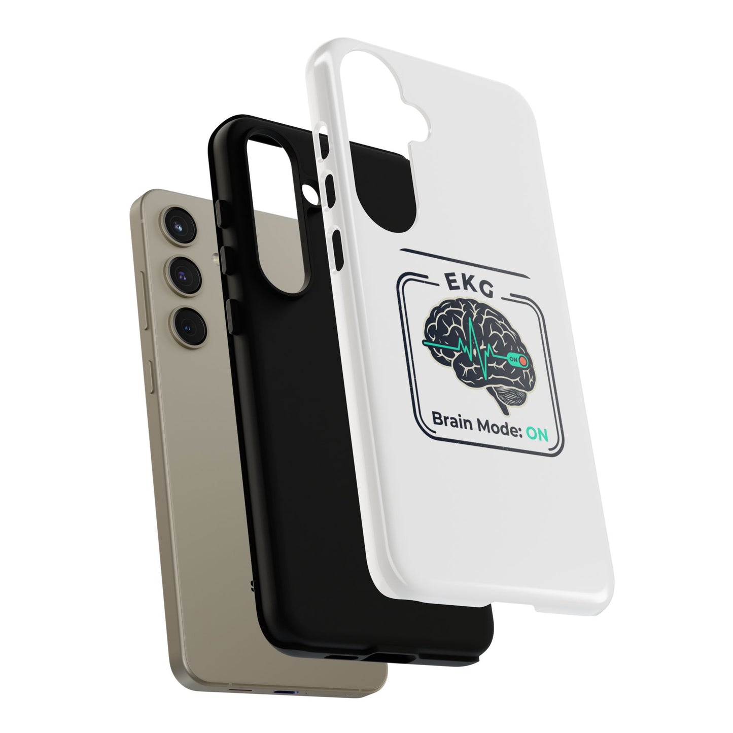 Tough Cases — 'EKG Brain Mode: ON' Phone Case