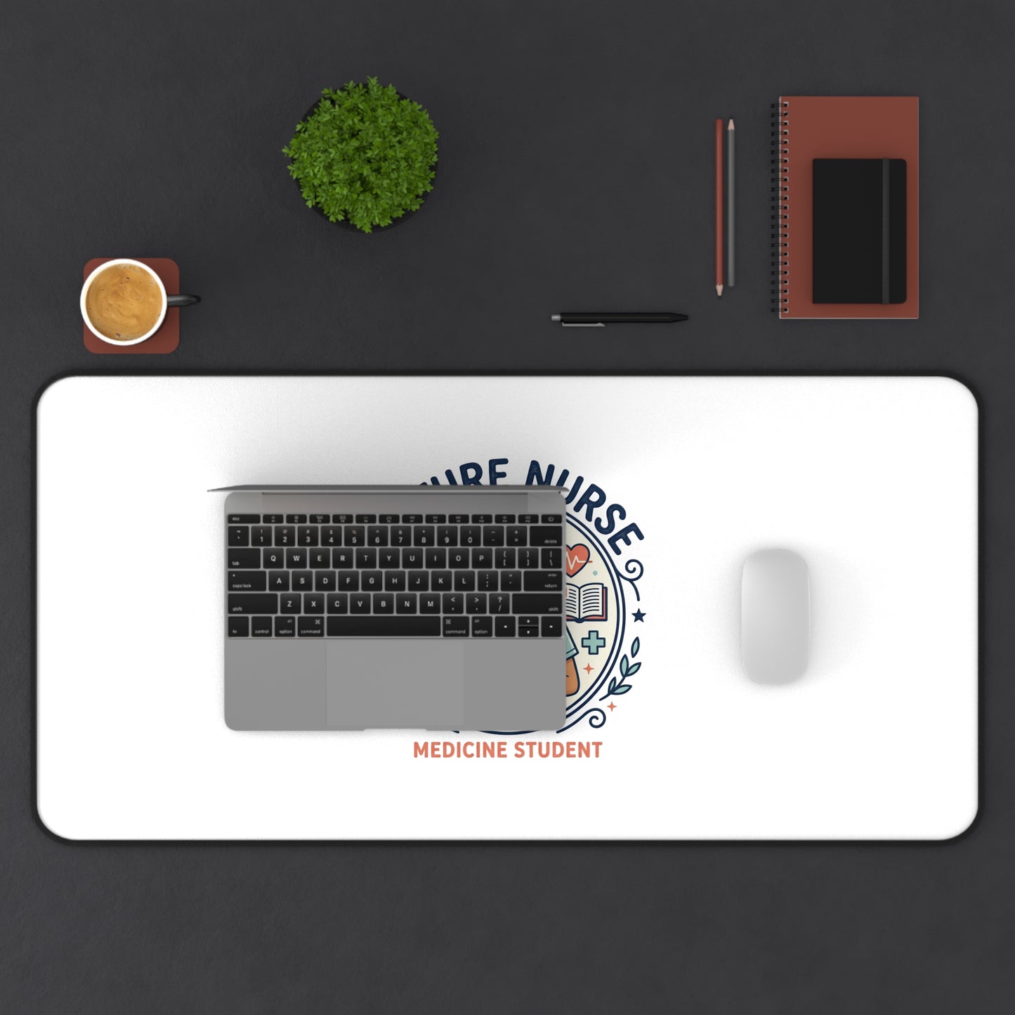 Student Nurse Desk Mat — Medicine School Study Desk Pad