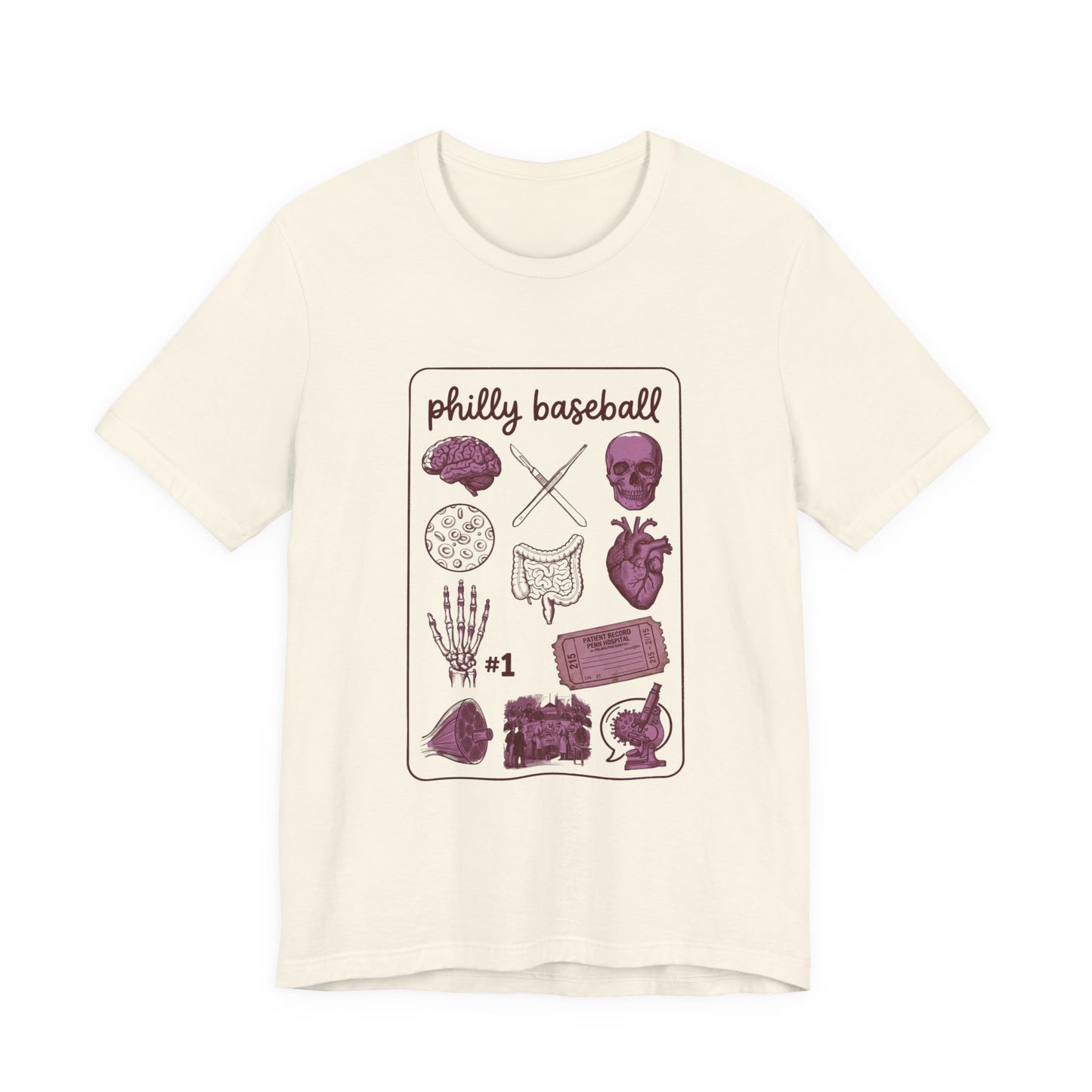 Philly Baseball Icons Tee | Philadelphia Pride, Local Sportswear