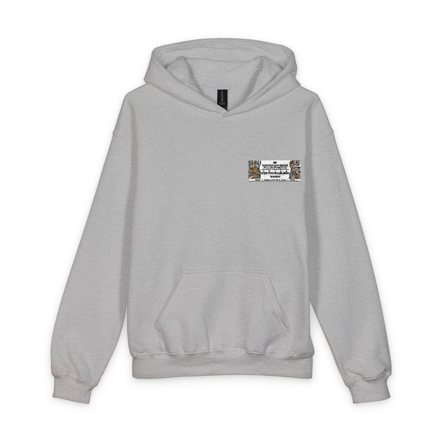 Youth Hoodie — Cute Paw Print "Best Cat Dad Ever" Pocket Design