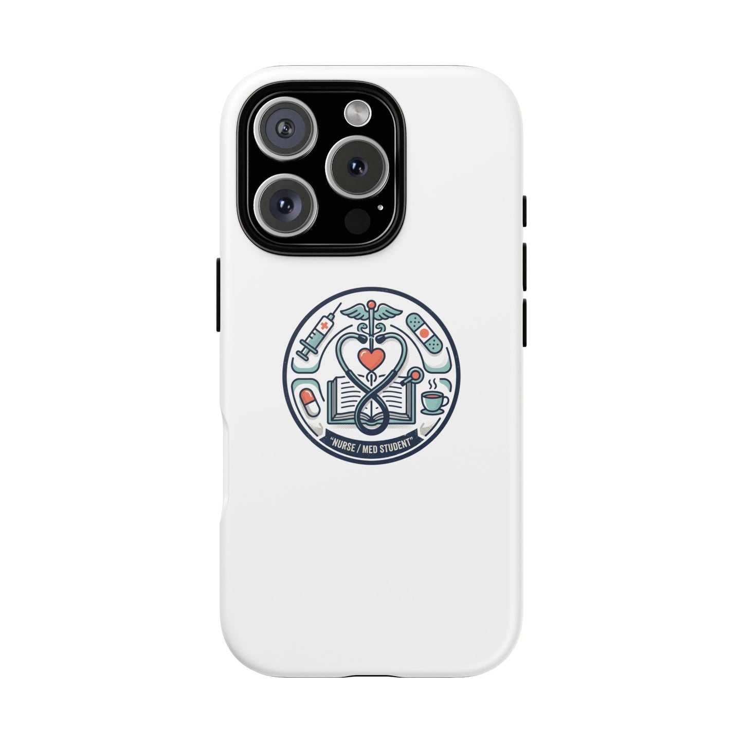 Nurse Aesthetic Tough Case — Medical Student Phone Case