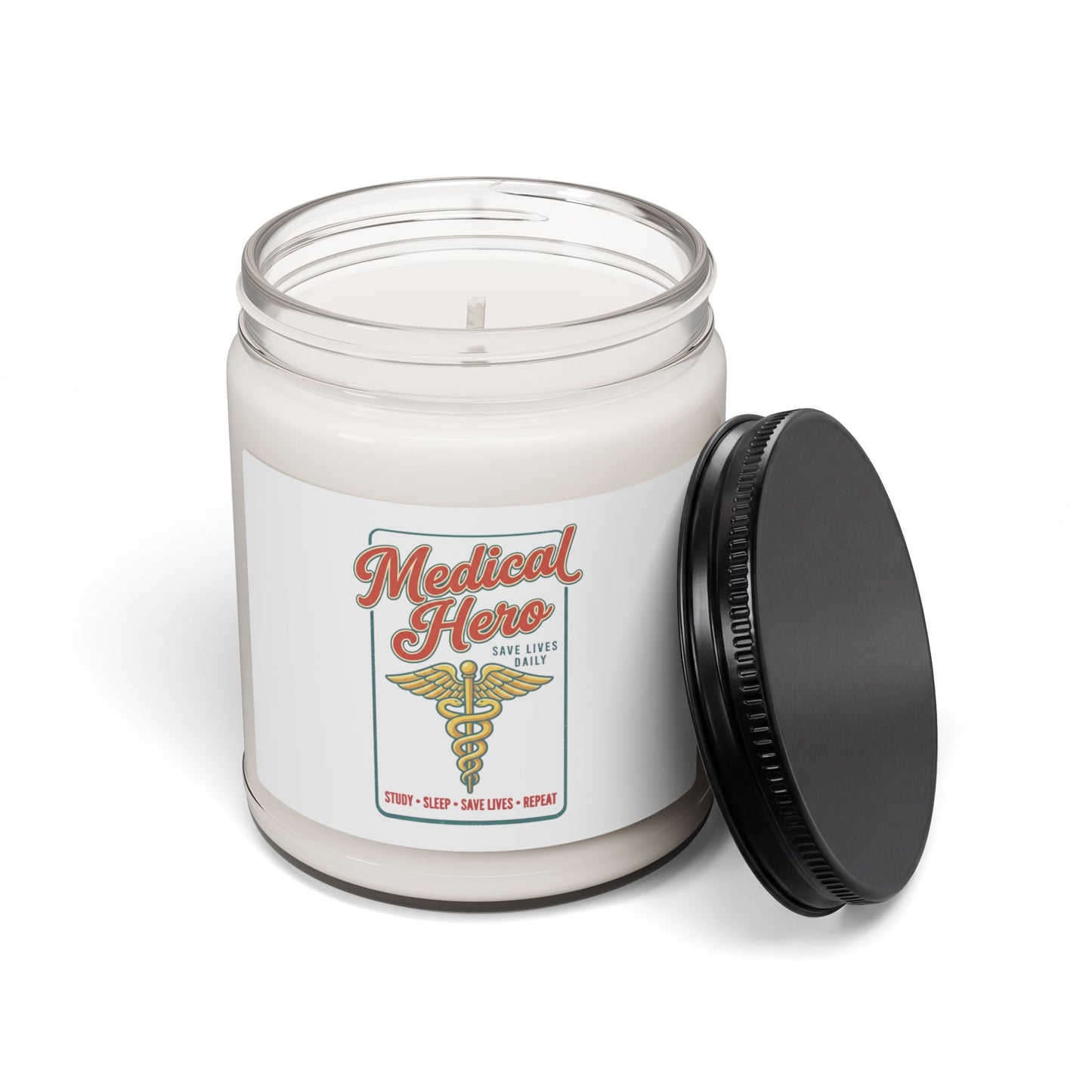 Medical Hero Candle | Vintage Food Graphics Retro Diner Typography