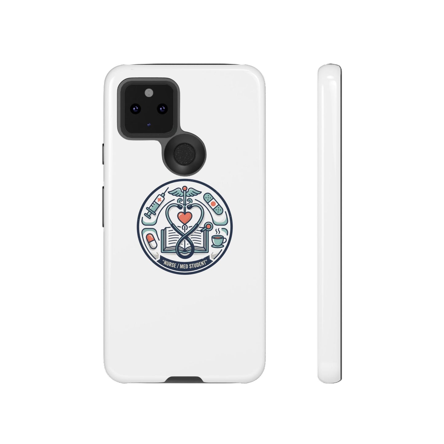 Nurse Aesthetic Tough Case — Medical Student Phone Case