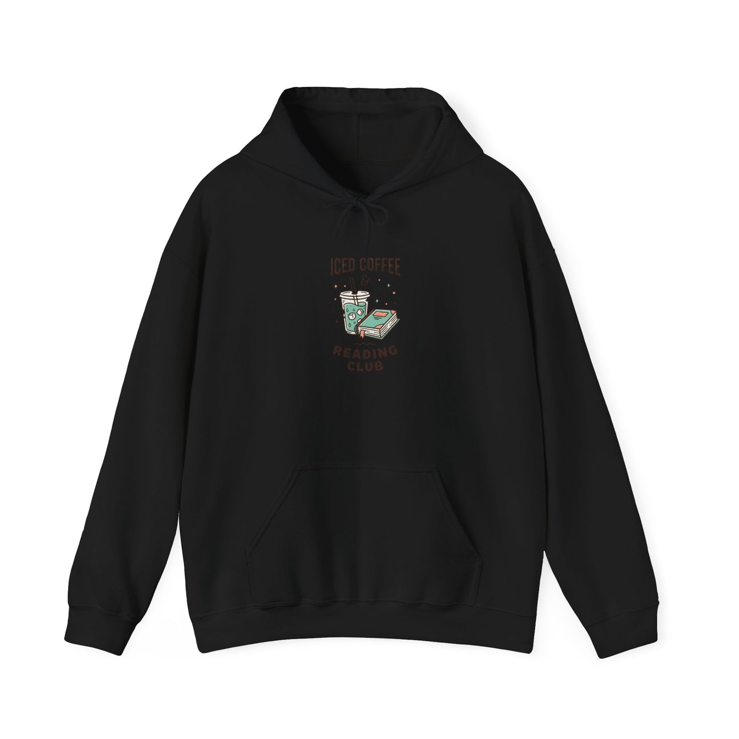 Iced Coffee Reading Club Hoodie | Book Girl Summer, BookTok Aesthetic