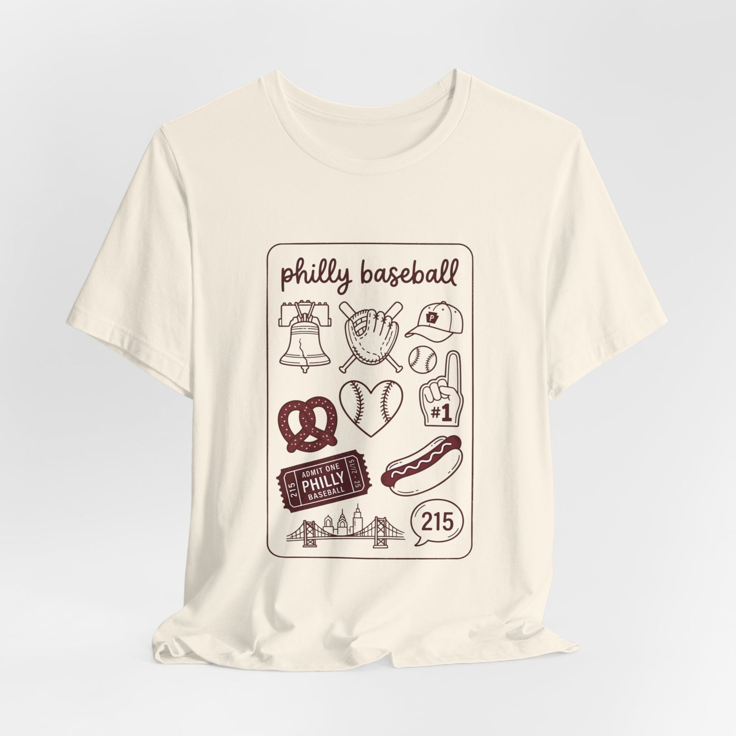 Philly Baseball Icons Tee | City Pride, Local Sportswear