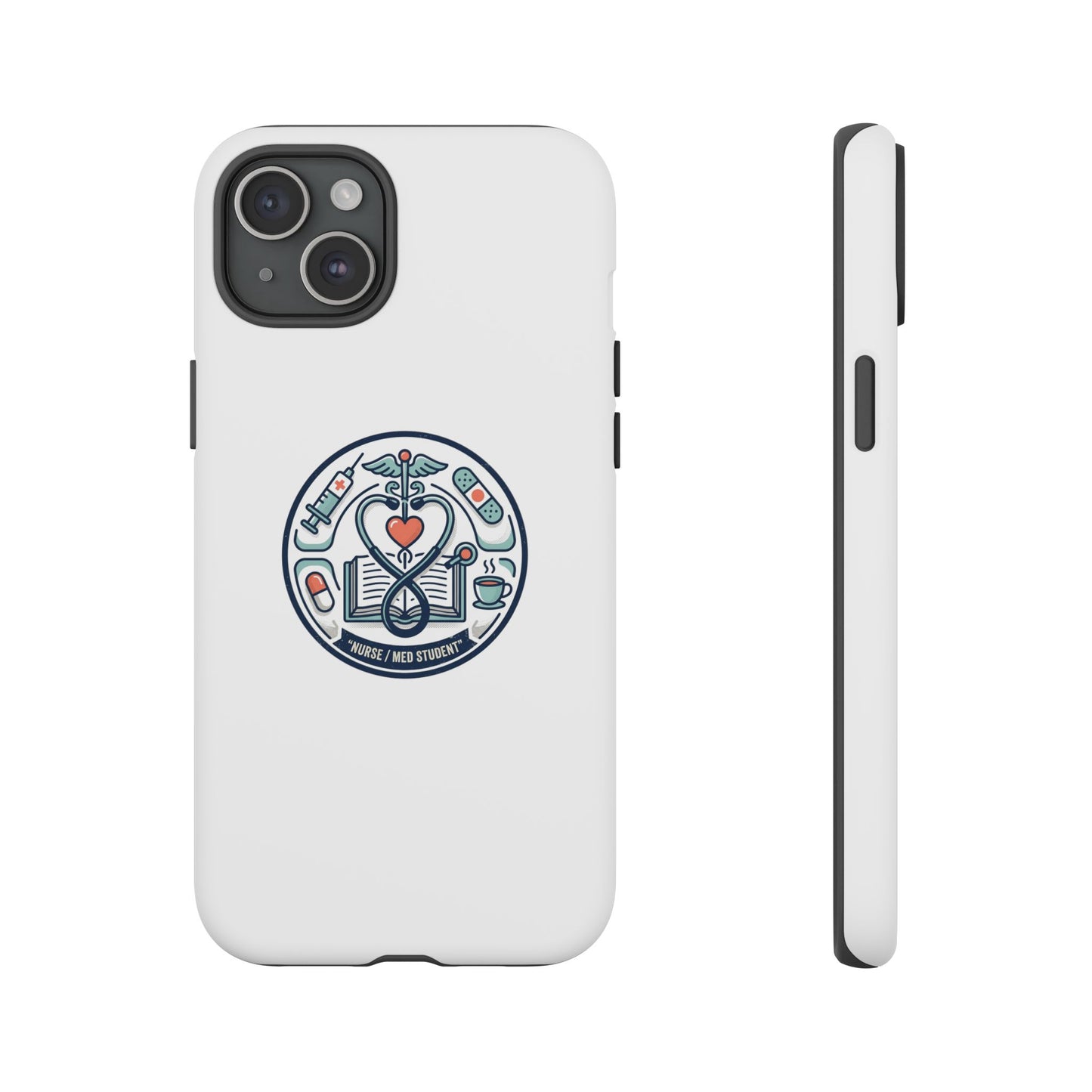 Nurse Aesthetic Tough Case — Medical Student Phone Case