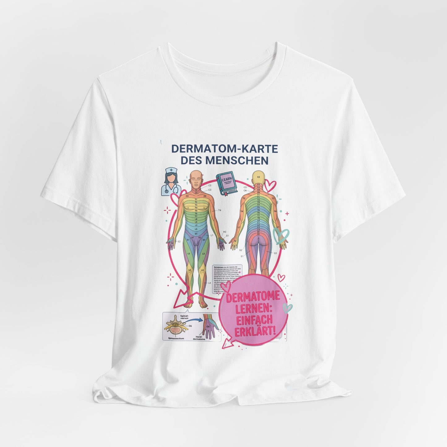 Dermatom-Map Anatomy Tee | 'Can I Pull You for a Chat' dating-show meme