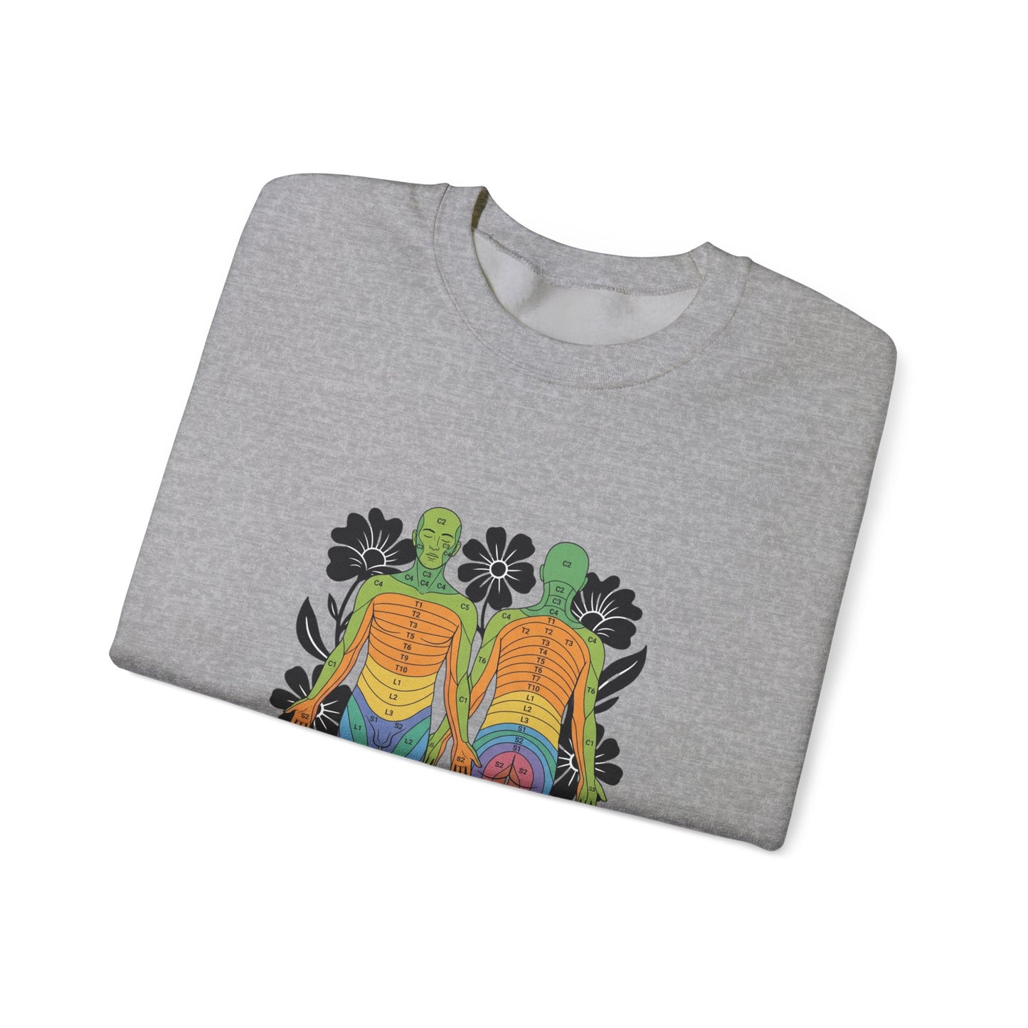 People Over Profit crewneck sweatshirt | values-led statement apparel