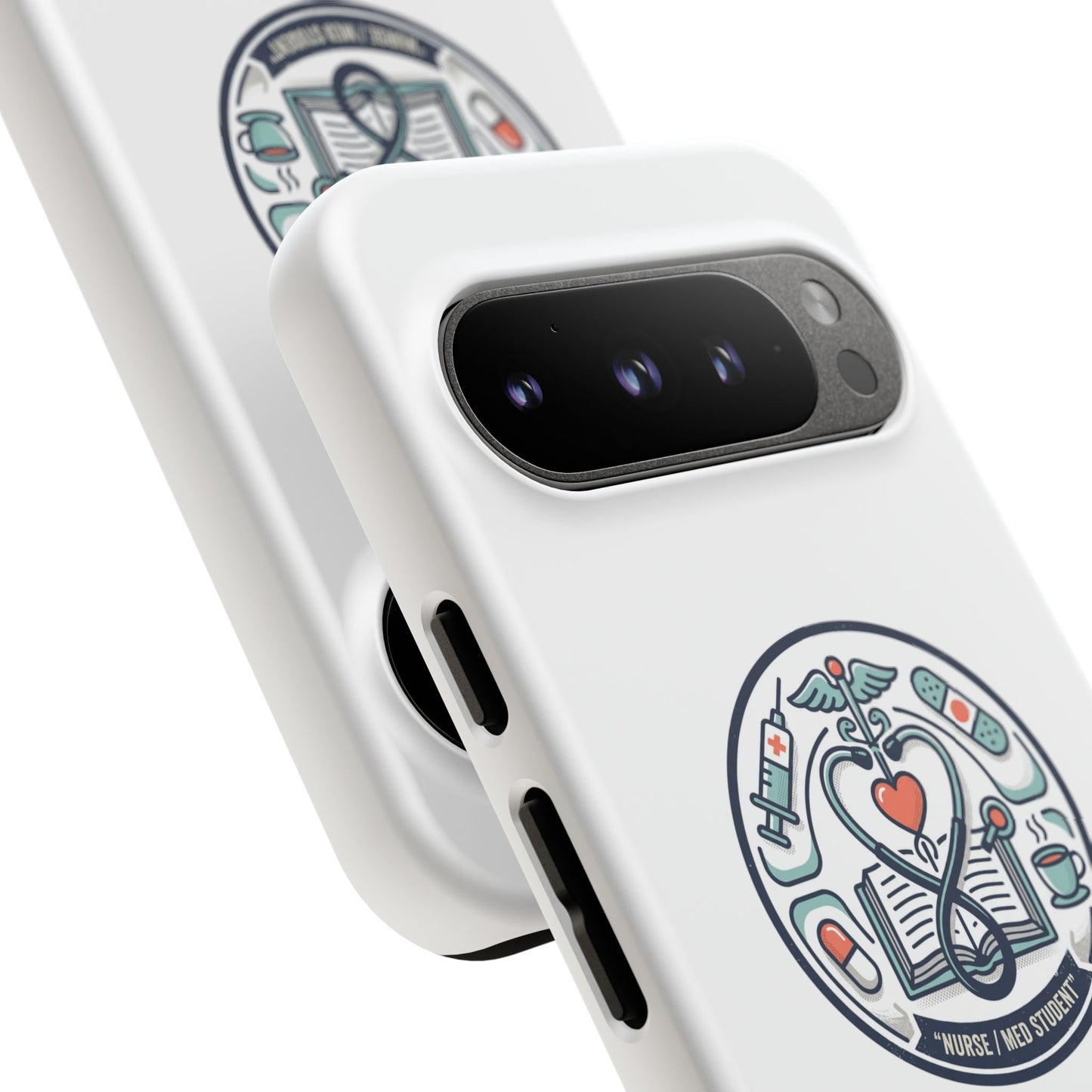 Nurse Aesthetic Tough Case — Medical Student Phone Case