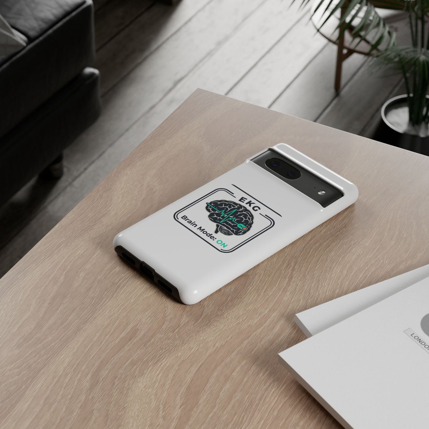 Tough Cases — 'EKG Brain Mode: ON' Phone Case